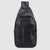 Mono sling bag for iPad®mini in recycled fabric