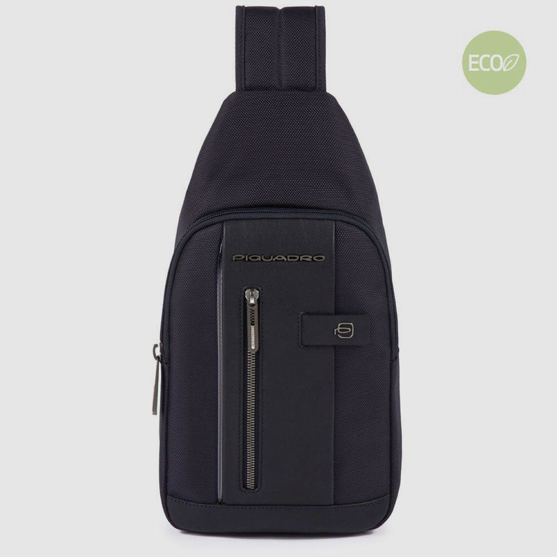Mono sling in recycled fabric with LED light
