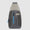 Mono sling bag with LED light