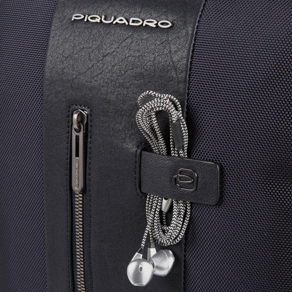 Computer and iPad® backpack with anti-theft cable