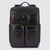 Computer backpack with bottle/umbrella pocket