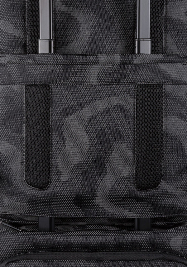 Laptop and iPad® backpack in recycled fabric with
