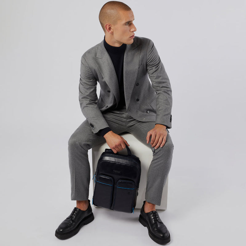 Computer backpack with pocket for AirPods®