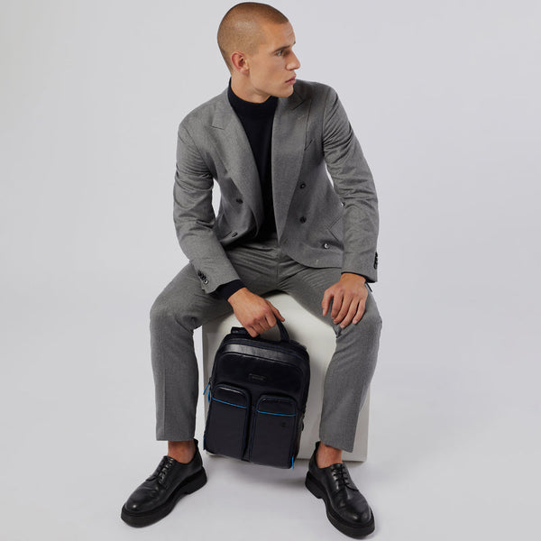 Computer backpack with pocket for AirPods®