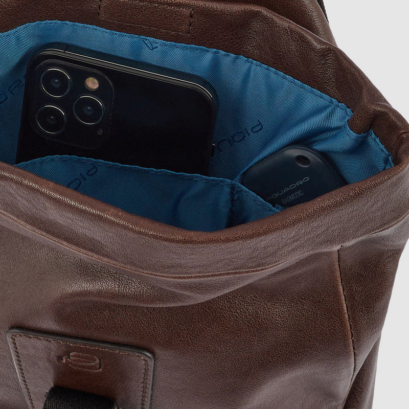 Roll top mono sling bag