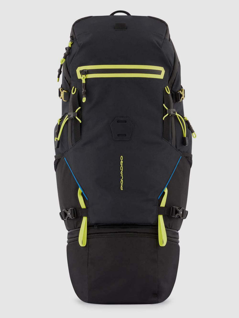 Zaino sportivo da sci alpinismo in tessuto