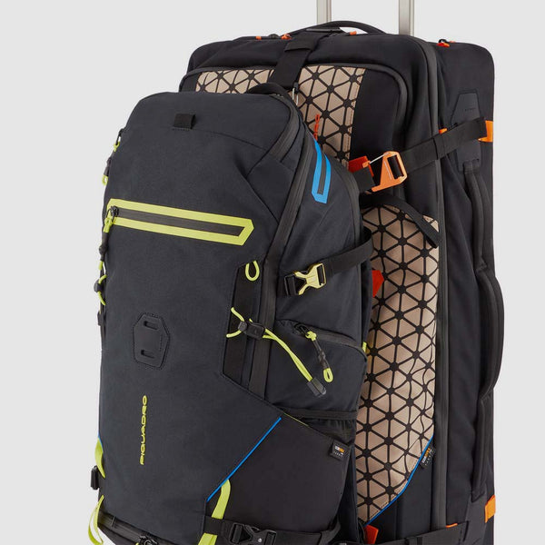 Zaino sportivo da sci alpinismo in tessuto