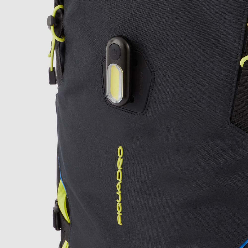 Zaino sportivo da sci alpinismo in tessuto