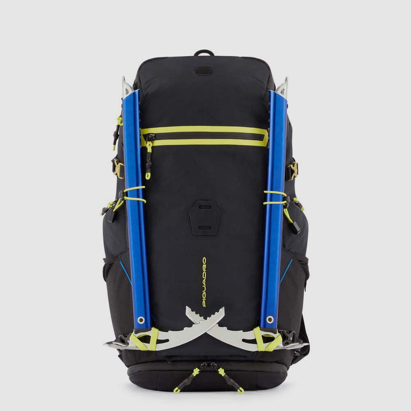 Zaino sportivo da sci alpinismo in tessuto