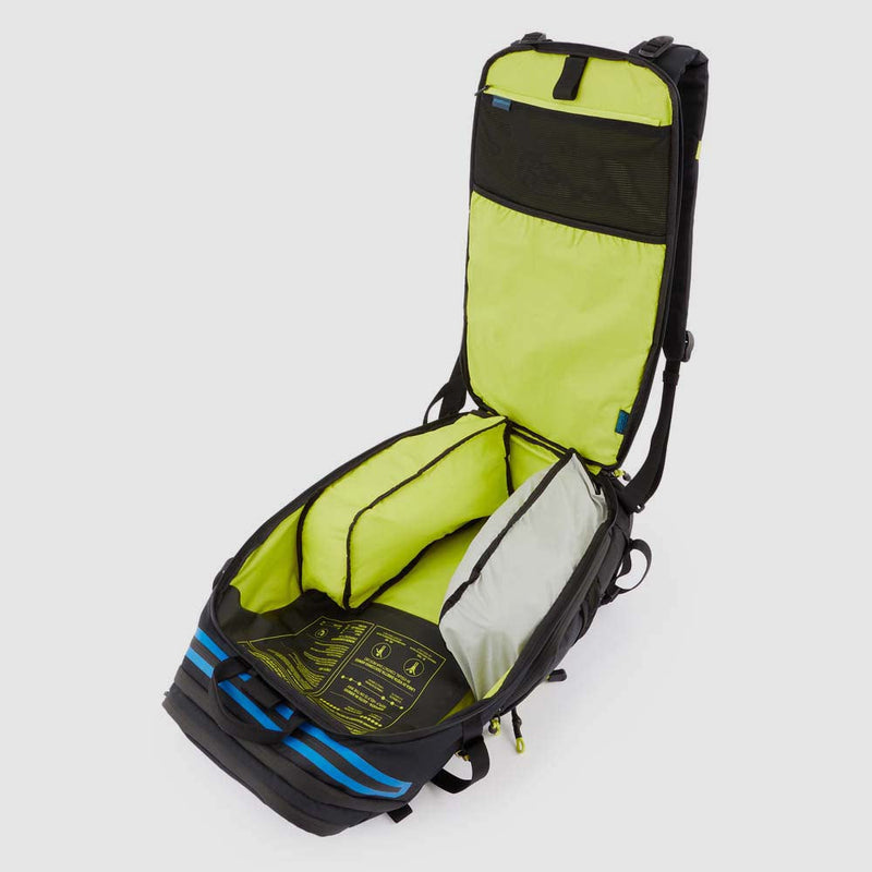 Zaino sportivo da sci alpinismo in tessuto