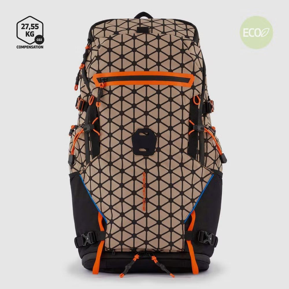 Zaino sportivo da sci alpinismo in tessuto