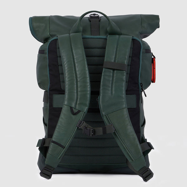 Roll-top computer 15,6" and iPad®Pro12,9" backpack
