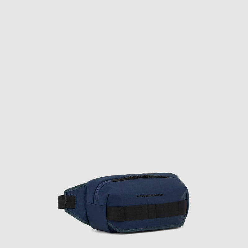 Bum bag in recycled fabric