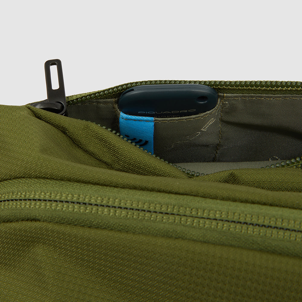 Bum bag in recycled fabric