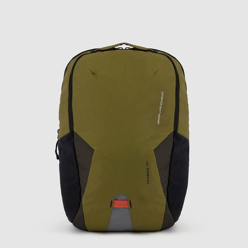 Small size, foldable computer backpack