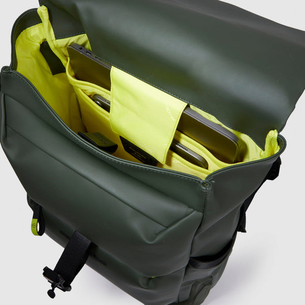Water resistant bike backpack for laptop 15,6"
