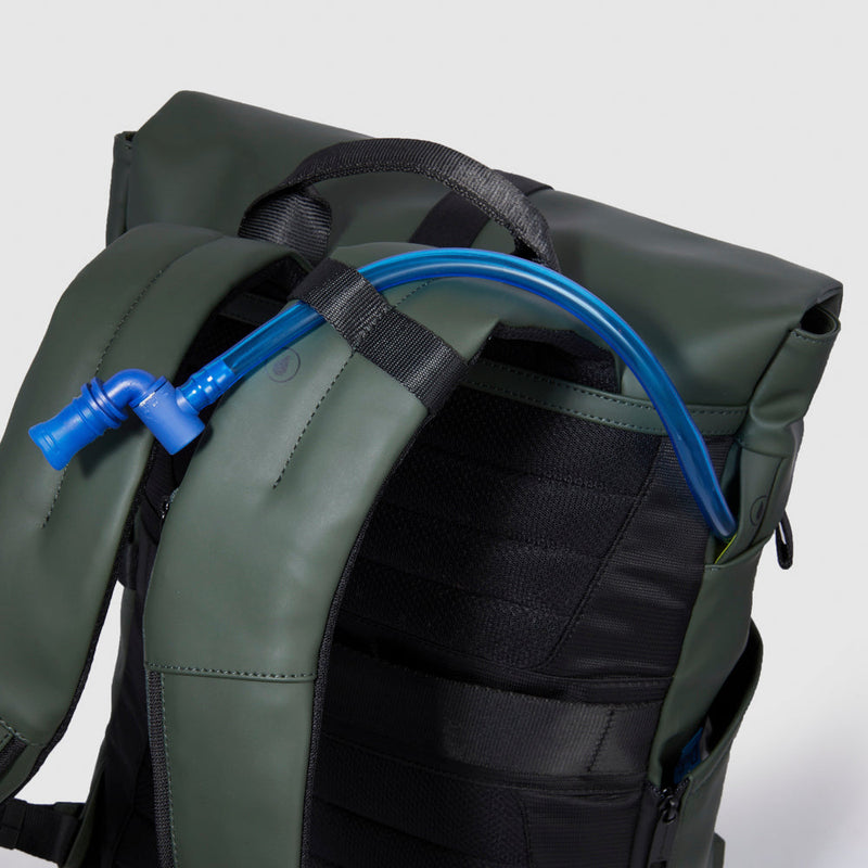 Water resistant bike backpack for laptop 15,6"