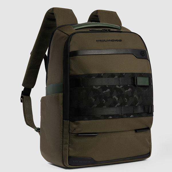 Personalizable, modular laptop backpack 14"