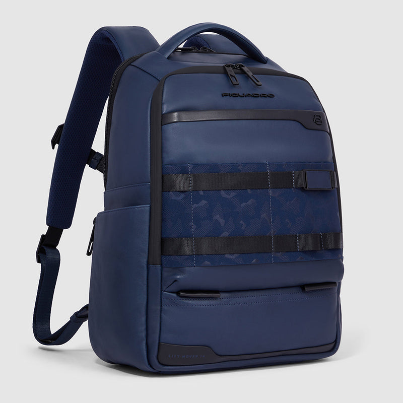 Personalizable, modular laptop backpack 14"