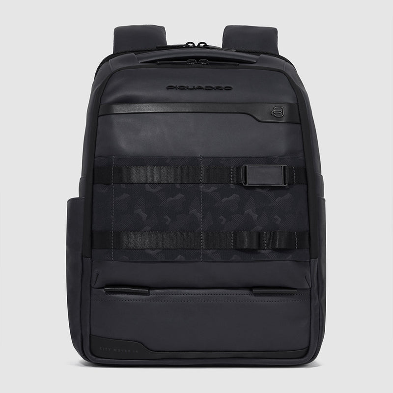 Personalizable, modular laptop backpack 14"