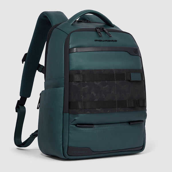 Personalizable, modular laptop backpack 14"