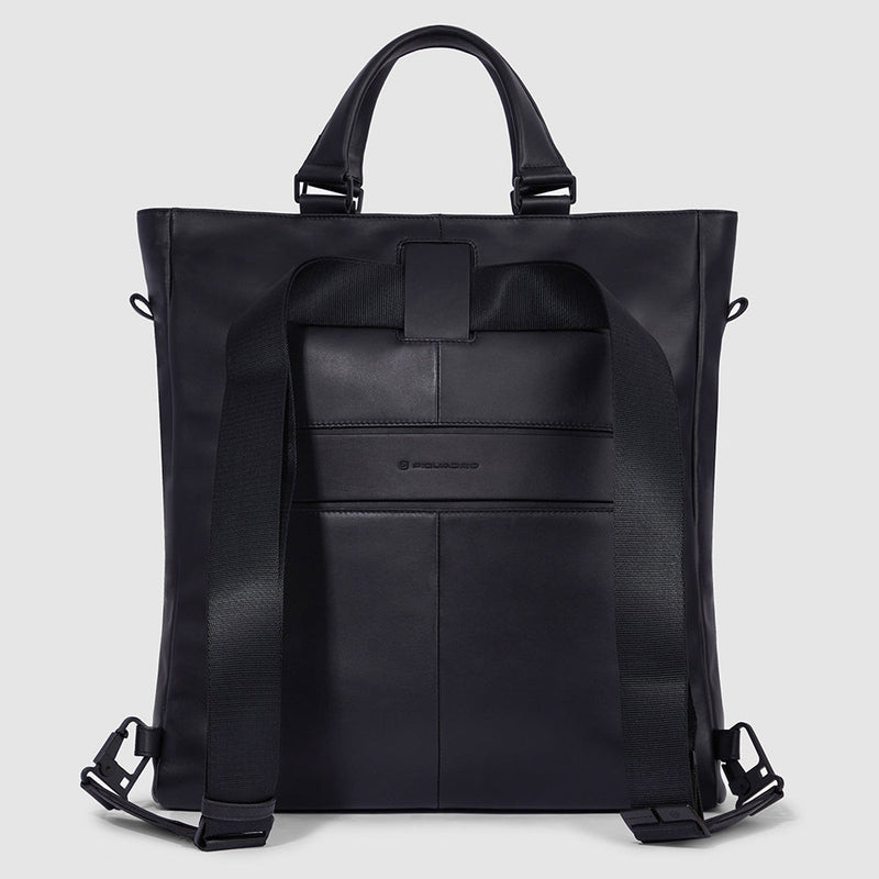Convertible to backpack 14" computer tote