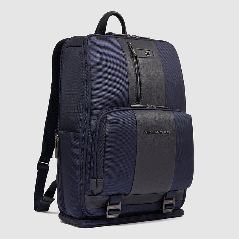 Travel computer backpack 15,6" in recycled fabric
