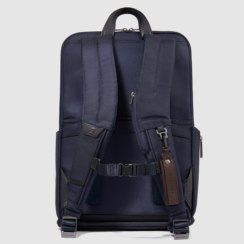 Travel computer backpack 15,6" in recycled fabric