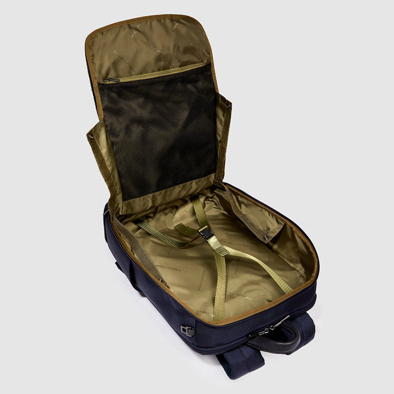 Travel computer backpack 15,6" in recycled fabric