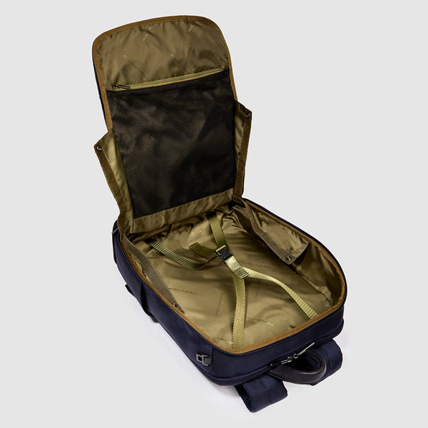 Travel computer backpack 15,6" in recycled fabric