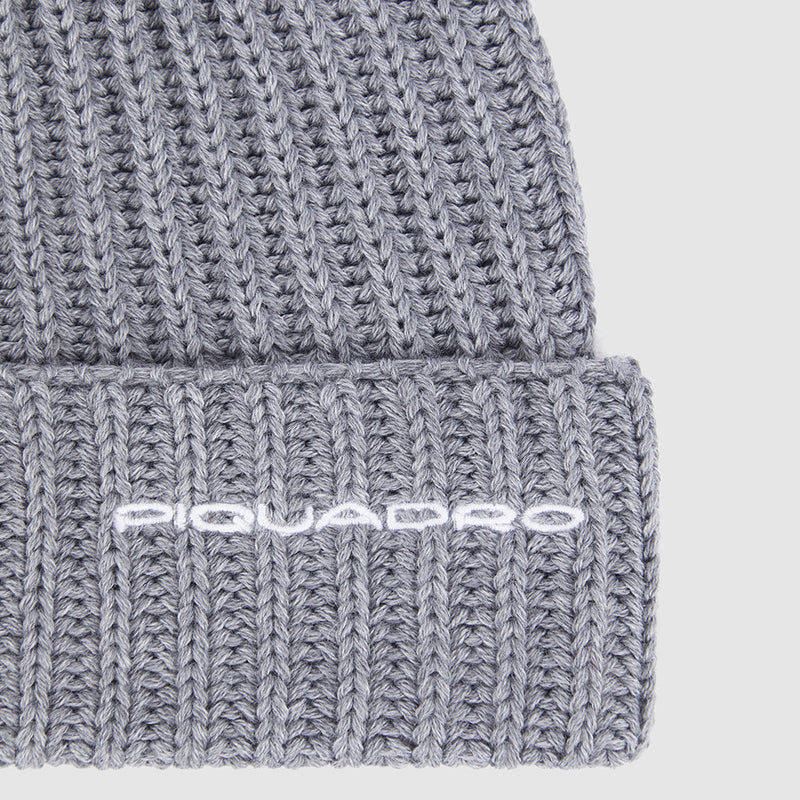 One color fabric beanie hat