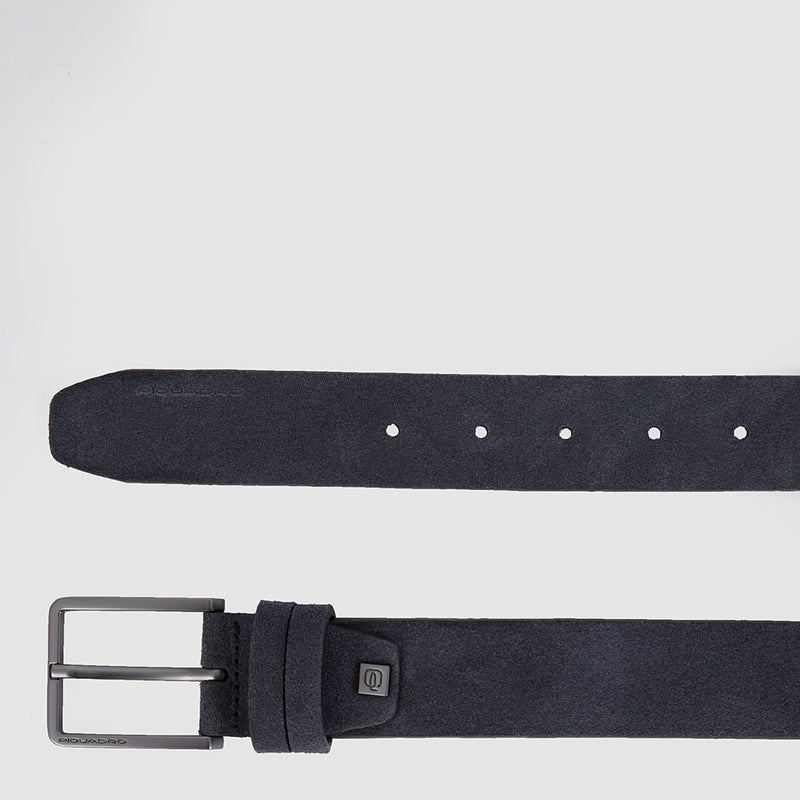 Men’s belt in suede