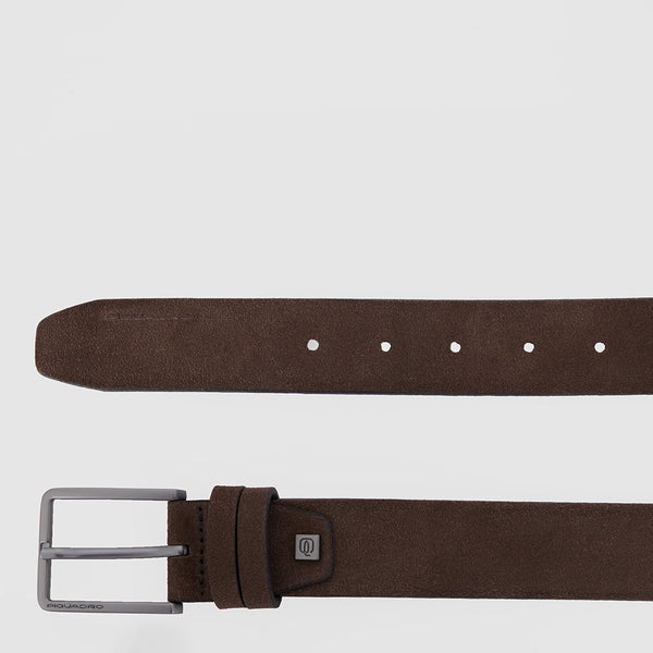 Men’s belt in suede