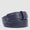 Men’s leather belt with prong buckle