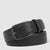 Men’s leather belt with prong buckle
