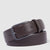 Men’s leather belt with prong buckle