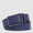 Men’s leather belt with prong buckle