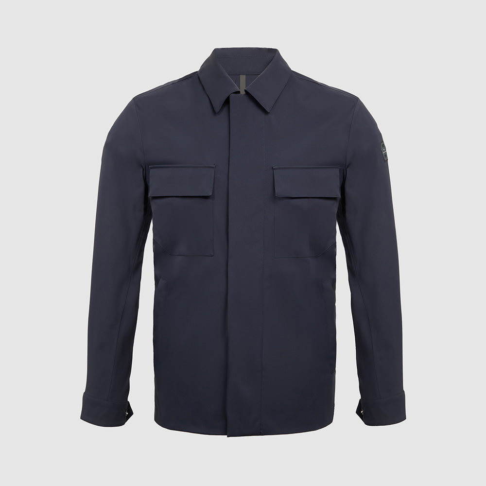 Fabric shirt-jacket