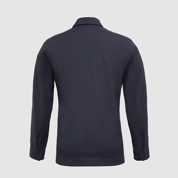 Fabric shirt-jacket