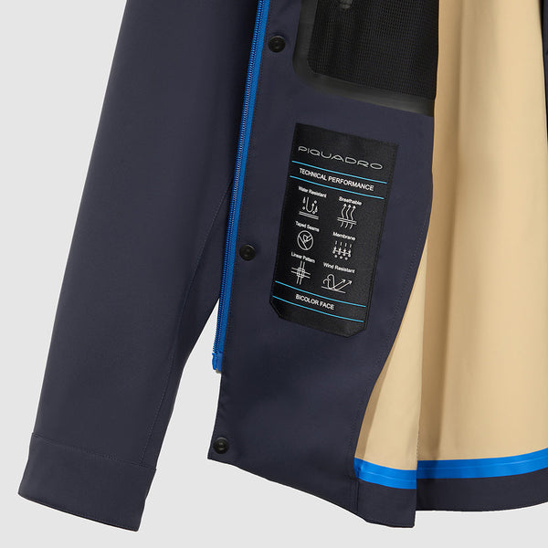 Fabric shirt-jacket