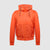 Jacket with knitted fabric hood