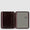 Leather slim notepad holder, A4 format