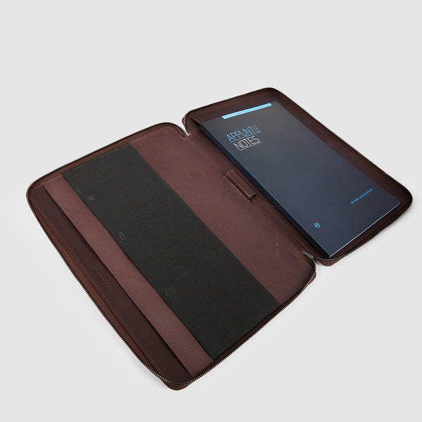 Notepad holder with iPad®Pro 12,9" compartment