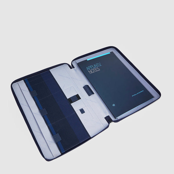 Notepad holder with iPad®Pro 12,9" compartment