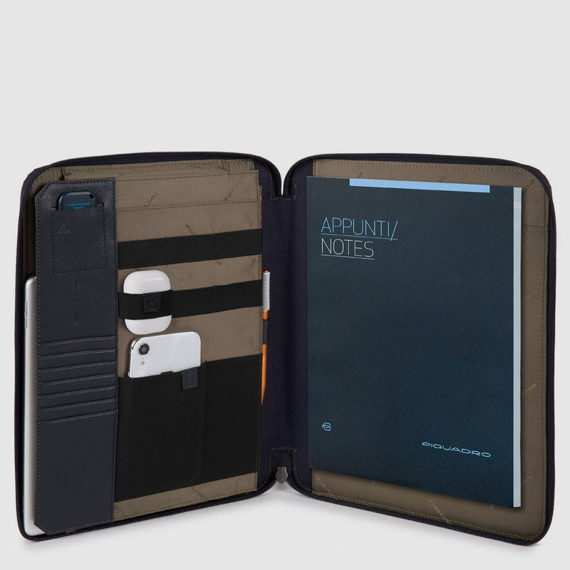 Notepad holder with iPad®Pro 12,9" compartment