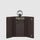 Key holder for armoured door