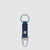 Two-ring keychain with carabiner hook