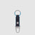 Two-ring keychain with carabiner hook