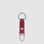 Two-ring keychain with carabiner hook