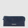 Two-ring key case with zipped rear pocket